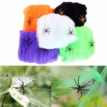 Load image into Gallery viewer, Halloween Scary Spider Web