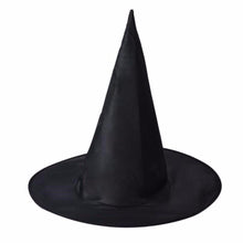 Load image into Gallery viewer, Halloween Black Witch Hat