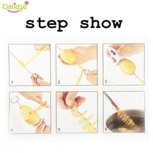 Load image into Gallery viewer, POTATO CHIPS SPIRAL CUTTER