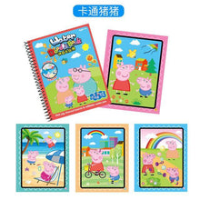 Load image into Gallery viewer, Magic Water Drawing Book Coloring Book Doodle with Magic Pen Painting Board For Children Education Drawing Toy