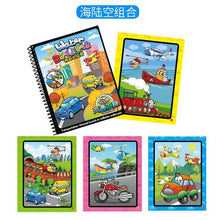 Load image into Gallery viewer, Magic Water Drawing Book Coloring Book Doodle with Magic Pen Painting Board For Children Education Drawing Toy