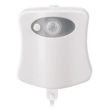 Load image into Gallery viewer, Motion Sensor LED Toilet Light with 16-Colors
