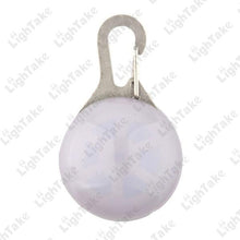 Load image into Gallery viewer, Flashing LED Dog Collar Pendant Clip Light