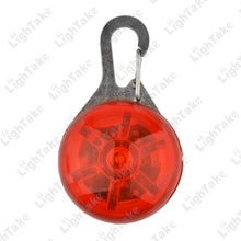 Load image into Gallery viewer, Flashing LED Dog Collar Pendant Clip Light