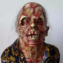 Load image into Gallery viewer, Halloween Latex Zombie Mask