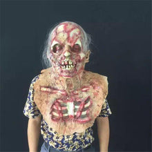 Load image into Gallery viewer, Halloween Latex Zombie Mask
