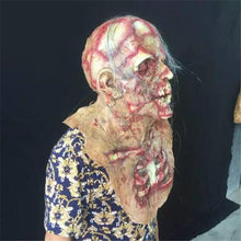 Load image into Gallery viewer, Halloween Latex Zombie Mask