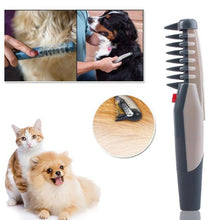 Load image into Gallery viewer, Electric Pet Grooming Comb