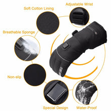 Load image into Gallery viewer, Heated Winter Gloves