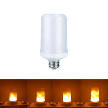 Load image into Gallery viewer, LED Flame Effect Fire Light Bulb Lamp