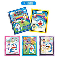 Load image into Gallery viewer, Magic Water Drawing Book Coloring Book Doodle with Magic Pen Painting Board For Children Education Drawing Toy
