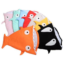 Load image into Gallery viewer, Mr. Shark baby sleeping bag