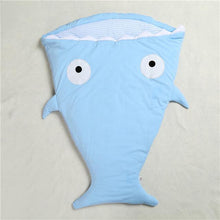 Load image into Gallery viewer, Mr. Shark baby sleeping bag