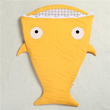 Load image into Gallery viewer, Mr. Shark baby sleeping bag