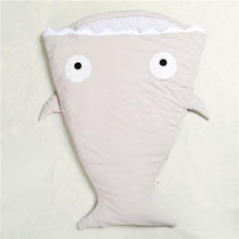 Load image into Gallery viewer, Mr. Shark baby sleeping bag