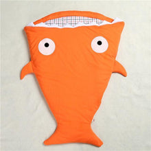 Load image into Gallery viewer, Mr. Shark baby sleeping bag
