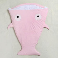 Load image into Gallery viewer, Mr. Shark baby sleeping bag