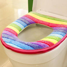 Load image into Gallery viewer, Rainbow Toilet Seat Cover
