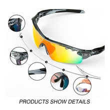 Load image into Gallery viewer, POLARIZED CYCLING GLASSES SET