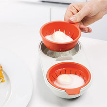 Load image into Gallery viewer, PERFECT POACH - MICROWAVABLE DOUBLE EGG POACHER