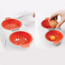 Load image into Gallery viewer, PERFECT POACH - MICROWAVABLE DOUBLE EGG POACHER
