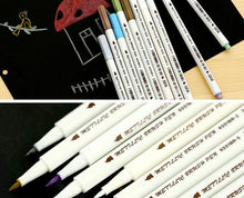 Load image into Gallery viewer, Metallic Marker Set