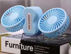 Double Air Conditioner - USB Chargable