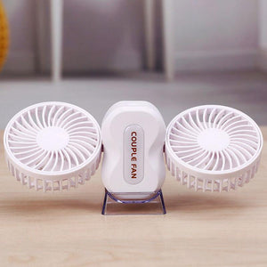 Double Air Conditioner - USB Chargable