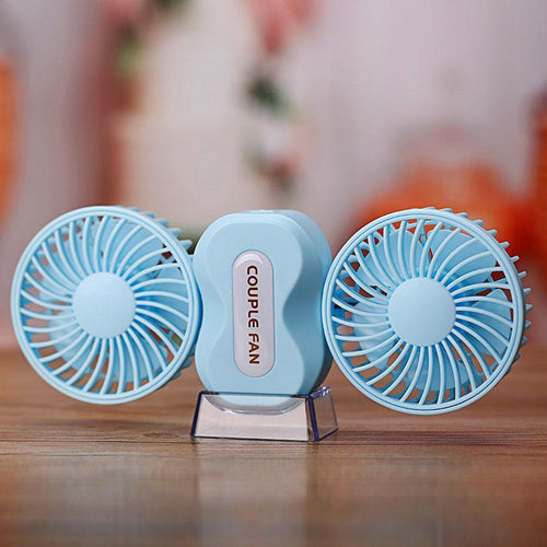 Double Air Conditioner - USB Chargable