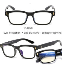 Load image into Gallery viewer, Scratch Proof Crystal Clear Computer &amp; Gaming Glasses with 100 % UV Protection