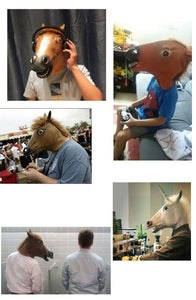 Halloween horse mask