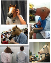 Load image into Gallery viewer, Halloween horse mask