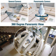 Load image into Gallery viewer, Panoramic Light Bulb Camera