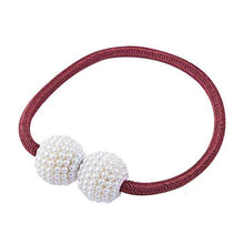 Load image into Gallery viewer, Magnetic Curtain Tiebacks Pearl Beads