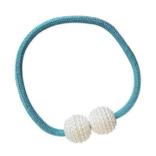 Load image into Gallery viewer, Magnetic Curtain Tiebacks Pearl Beads