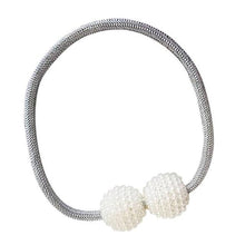 Load image into Gallery viewer, Magnetic Curtain Tiebacks Pearl Beads