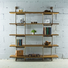 Load image into Gallery viewer, EUGENE MODERN INDUSTRIAL BOOKCASE