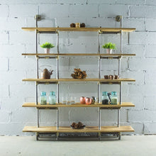 Load image into Gallery viewer, EUGENE MODERN INDUSTRIAL BOOKCASE