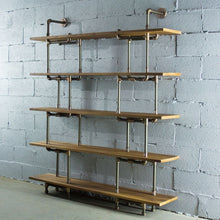 Load image into Gallery viewer, EUGENE MODERN INDUSTRIAL BOOKCASE