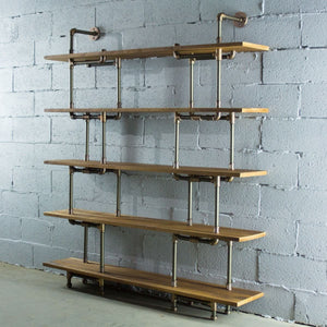 EUGENE MODERN INDUSTRIAL BOOKCASE