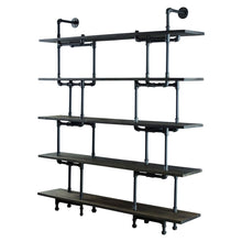 Load image into Gallery viewer, EUGENE MODERN INDUSTRIAL BOOKCASE