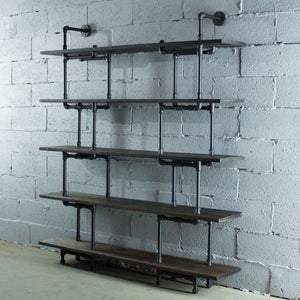 EUGENE MODERN INDUSTRIAL BOOKCASE