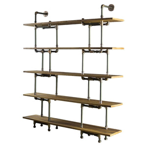 EUGENE MODERN INDUSTRIAL BOOKCASE