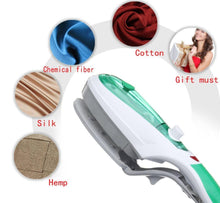 Load image into Gallery viewer, Portable Handheld Clothes Steam Iron with Steam Brush