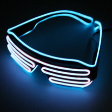 Load image into Gallery viewer, Double Color Glow LED Glasses