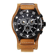 Load image into Gallery viewer, NORTH Luxury Leather Quartz Watches