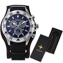 Load image into Gallery viewer, NORTH Luxury Leather Quartz Watches